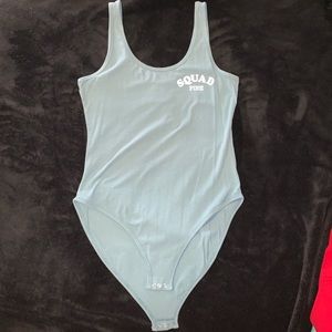Teal bodysuit
